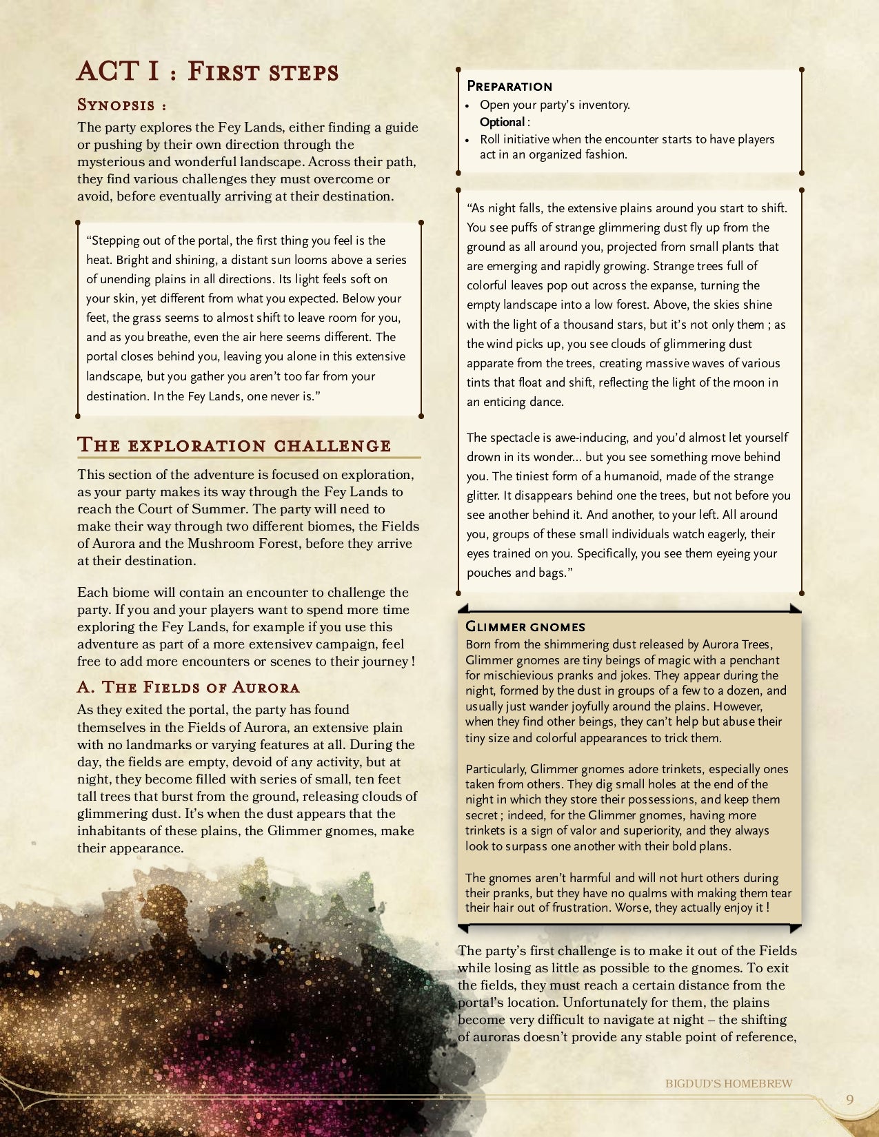 Journey to the Grove of the Sun (Lvl 10-12)