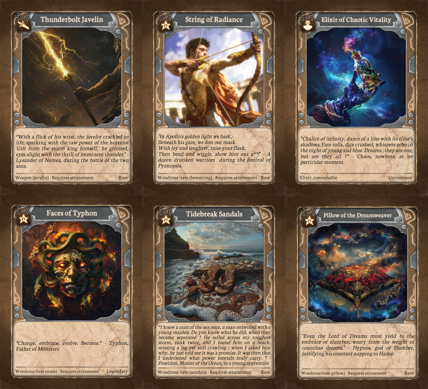 Relics of Olympus